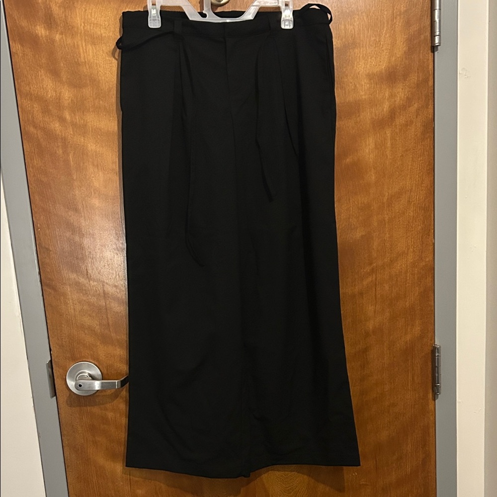 Black Wide Leg Pants